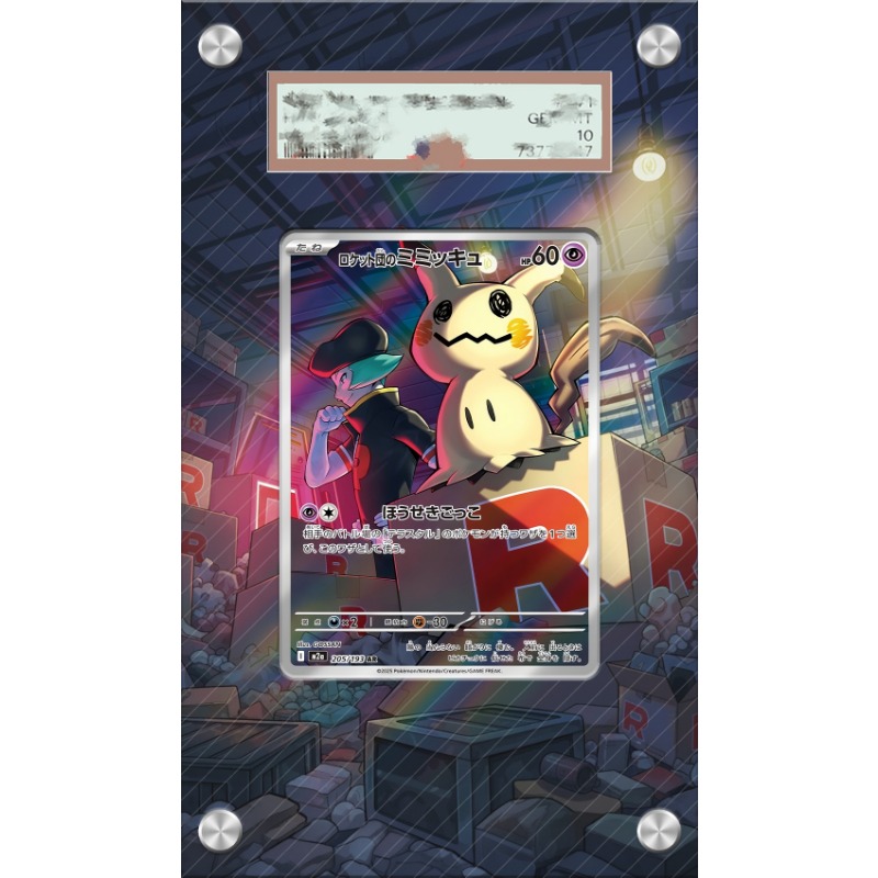 Anime Merchandise From Japan - Estuche Protector Acrílico para Tarjetas Pokémon