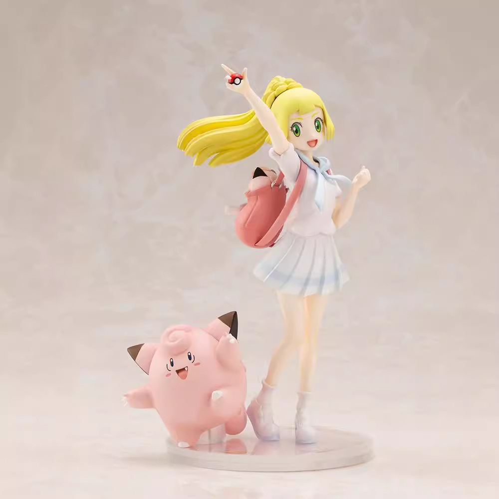 Kawaii Anime Pokemon Lillie &  - Kotobukiya Artfx reseña y precio